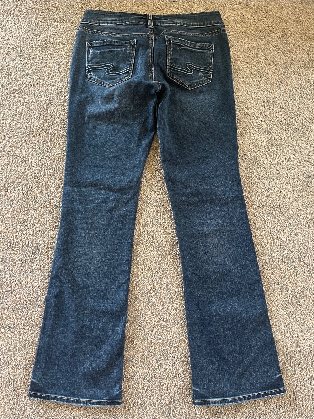 Silver Jeans Women’s Slim Boot Cut Jeans  Waist 28/Length 31